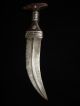 Antique 1800 ' S Islamic Persian Dagger Jambiya Silver Arab Muslim Knife Axe Spear Middle East photo 1