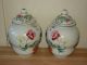 Pair Antique Chinese Jars Qianlong Marks Vases photo 7