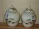 Pair Antique Chinese Jars Qianlong Marks Vases photo 8