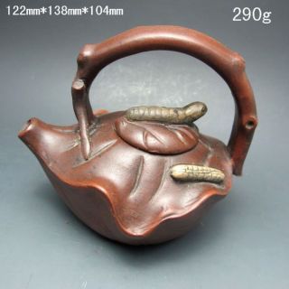 Chinese Zisha / Purple Clay Teapot W Mark Nr/xb2141 photo