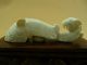 Chinese Classical Hand Carved Chicken Bone White Jade Beast Statue /10 - 034 Other photo 2
