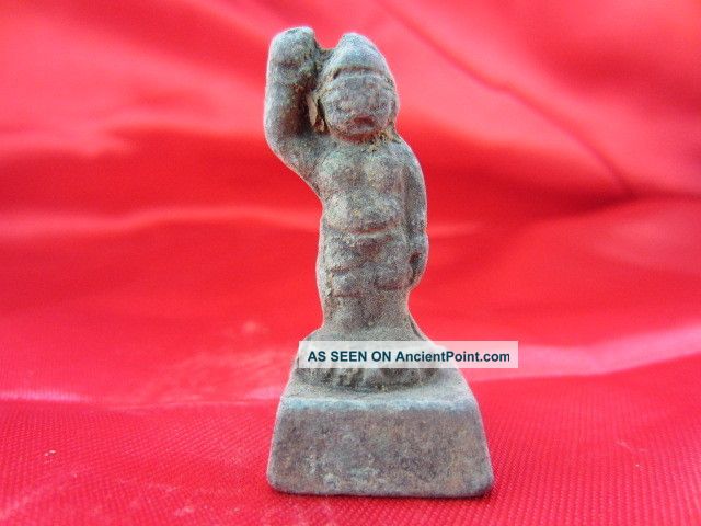 Collection Chinese Bronze Ancient Delicate Carving Man Seal - - - Er Other photo