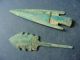 Chinese Bronze Antique 2 Arrow - Head Weapon Arrows Collection Treasure Valuable Other photo 1
