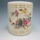 Hollowed Chinese Rose Colorful Porcelain Brush Pots Nr/xy1735 Brush Pots photo 4