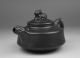 China Yixing Black Enameled Pottery Teapot Incense Burners photo 1