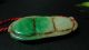 Chinese Anqutie Green Jade Pendant/large Peas/58mm L X23mm W X12mm H/ Necklaces & Pendants photo 2