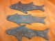 Collection Antique Chinese Bronze Belt Scales Pattern Of Fish Ka Other photo 4