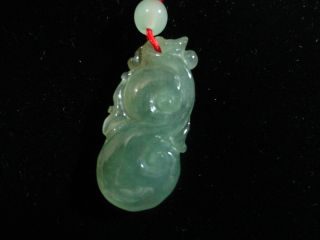 Chinese100%natural A Ice Jade Jadeite Pendant/flower photo