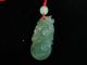 Chinese100%natural A Ice Jade Jadeite Pendant/flower Necklaces & Pendants photo 1