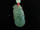 Chinese100%natural A Ice Jade Jadeite Pendant/flower Necklaces & Pendants photo 2