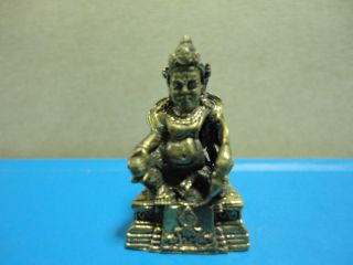 Holy Chaina Buddha Wealth Rich Lucky Charm Thai Amulet photo