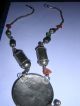 L Middle Eastern/asian/persian Necklace Silver Colour With Circular Centrepiece Middle East photo 2