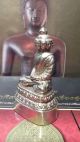 Thai Buddha Amulet Phra Nawa God 9 Face Statue Bronze (good Business) Statues photo 1