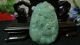 Chinese 100%natural Green Ice Grade A Jade Jadeite Pendant/dragon&zhuzi Necklaces & Pendants photo 1