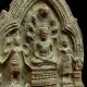 Antique Khmer Buddha Nak Poke Tablet Charm Of Lopburee Art Thai Buddha Amulet Amulets photo 2