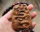 African Rosewood Carved Chinese Totem Dragon Statue Amulet Car Decor Pendant Lpd Buddha photo 5