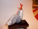 Carved Snuff Bottle - Two Fish - Shaded Grey/ White Banded Agate With Stand Snuff Bottles photo 4