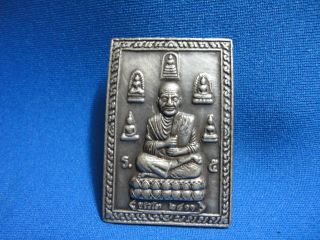 Lp Toa Buddha Statue Good Luck Safe Charm Thai Amulet photo