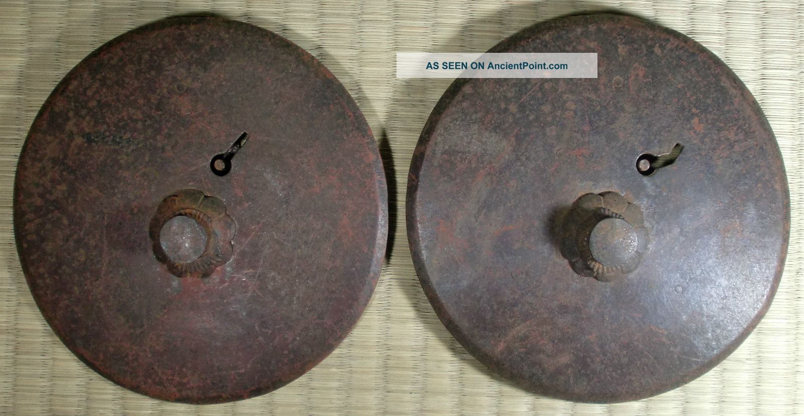 Iron Tansu Drawer Lock / Set Of 2 / Japanese / Antique Other photo