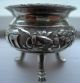Wang Hing: Fine Pair Of 19th/20th Century Chinese Solid Silver Salts. Other photo 1