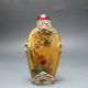 Fine Chinese Inside Hand Painted Glass Snuff Bottle Incense Burners photo 2
