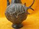 Chinese Bronze Wine Pot Carven Dragon And Phoenix Old Exquisite Teapots photo 4