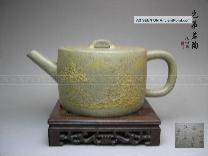 5000friend - Classical Yixing Zisha Pottery Old Teapot Teapots photo