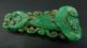 Chinese Antique Jade Pendant / Perfect Green Jade Pendant/ruyi Plaque111 Necklaces & Pendants photo 3