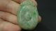 100%natural Green&flower Grade A Jade Jadeite Pendant/chinese Hand - Carved/pingan Necklaces & Pendants photo 2
