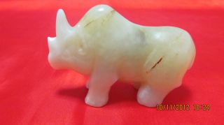 Fancy Gift Chinese Jade Statue Ox Design Holiday Sale photo