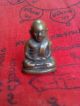 Antique Buddha Statue Lp Ngern Amulet Pendant Nr Amulets photo 6