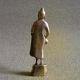 Holy Stand Buddha Sculpture Good Luck Safety Charm Thai Amulet Amulets photo 1