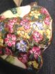 Antique Imari Lotus Rice Bowl Floral Dipping Soup Geisha Signed Japan Japanese Bowls photo 3