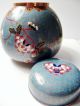 Antique Cloisonne Jar - Colorful & Decorative - Wonderful Condition Pots photo 11