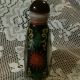 Exquisite Vintage Chinese Royalty Hand Painted Peking Glass Snuff Bottle Antique Snuff Bottles photo 3