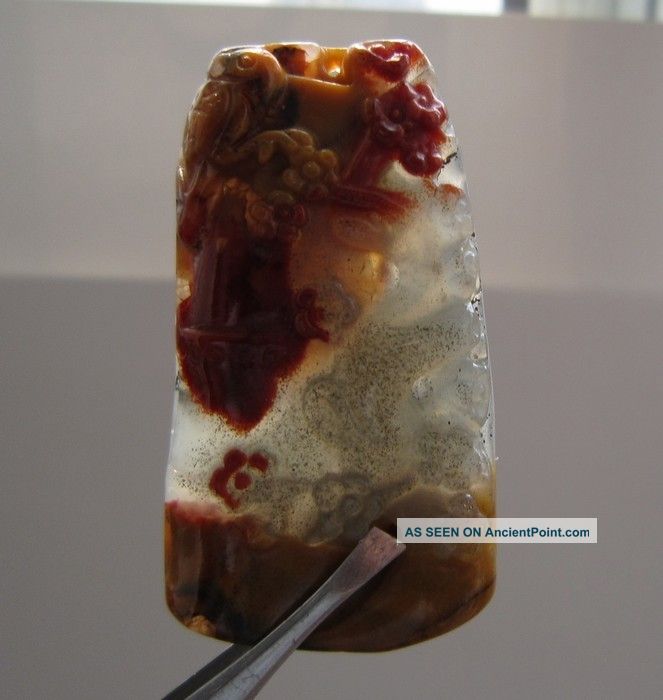 Chinese Carving Exquisite Huang Long Jade Pendant 020 Necklaces & Pendants photo