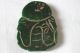 Chinese Antique Old Green Jadeite Pendant /carved A Smile Tibetan Buddha Pendant Necklaces & Pendants photo 3