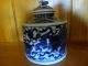 Old Small Chinese Blue And White Porcelain Pot With Lid Pots photo 4