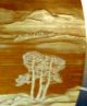 Antique Chinese Signed Wrist Rest Carving In Relief On Bamboo - Vintage Asian Other photo 7