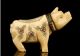 Chinese Carved Statue Ox Bone Snuff Bottle - Pig Snuff Bottles photo 2