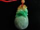 Chinese Green&yellow Jade/jadeite Pendant/rabbit&ruyi Necklaces & Pendants photo 2