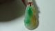 Prefect Chinese Green&yellow Jade/jadeite Pendant/beautiful Ruyi Necklaces & Pendants photo 1
