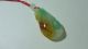 Prefect Chinese Green&yellow Jade/jadeite Pendant/beautiful Ruyi Necklaces & Pendants photo 2