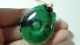 Prefect Chinese Green&black Jade/jadeite Pendant/beautiful Pingan Button Necklaces & Pendants photo 3