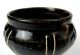 Rare Chinese Black Glaze Porcelain Two - Ear Line Pot Pots photo 6