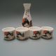Chinese Cloisonne Draw Tang Empire The First Beauty Yangguifei Porcelain Flagon Brush Pots photo 2