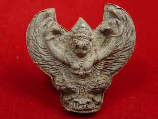 Garuda King.  Lp Pard Thitipunyo Clear Mystery Luck Mercy Stable.  Thai Amulet photo