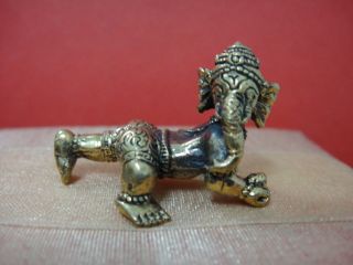 Pendant Lord Ganesh Hindu Charm Thai Success Amulet Talisman 1 photo