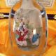 Exquisite Chinese Glass Snuff Bottle Hand Painted In Wooden Box Large Snuff Bottles photo 5