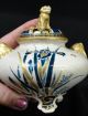 Antique Circa - 1900 Japanese Satsuma Sensor Incense Burner Artist Signed Nr Vases photo 7